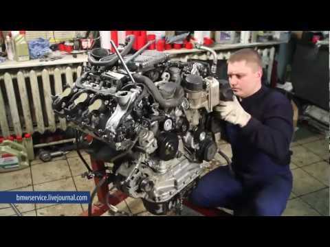 Как собрать двигатель на Mercedes M272