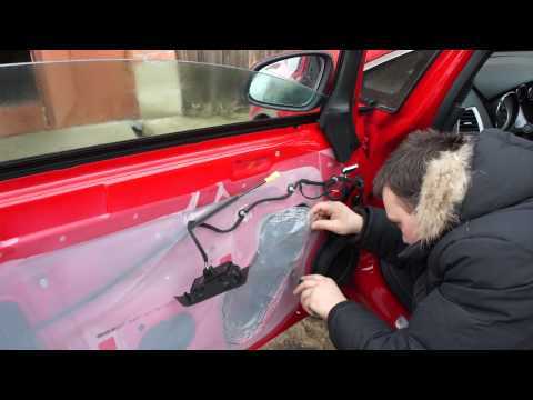Как снять обшивку двери на Opel Astra