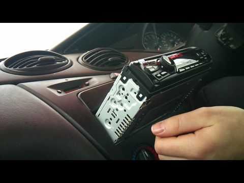 Как установить магнитолу на Ford Focus 1