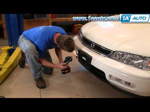 Как снять противотуманную фару на Honda Accord 94-97